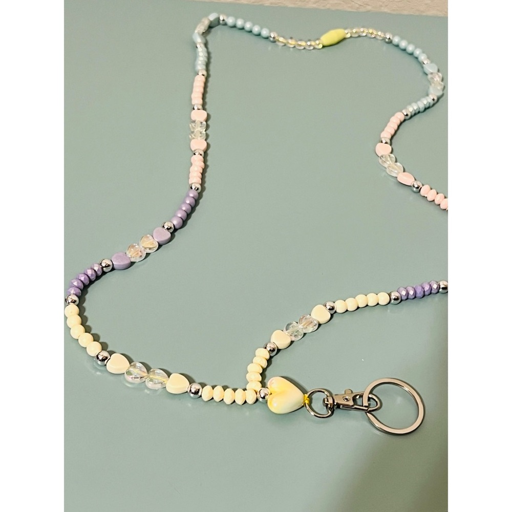 Pastel Spring Lanyard - Picture 2 of 2